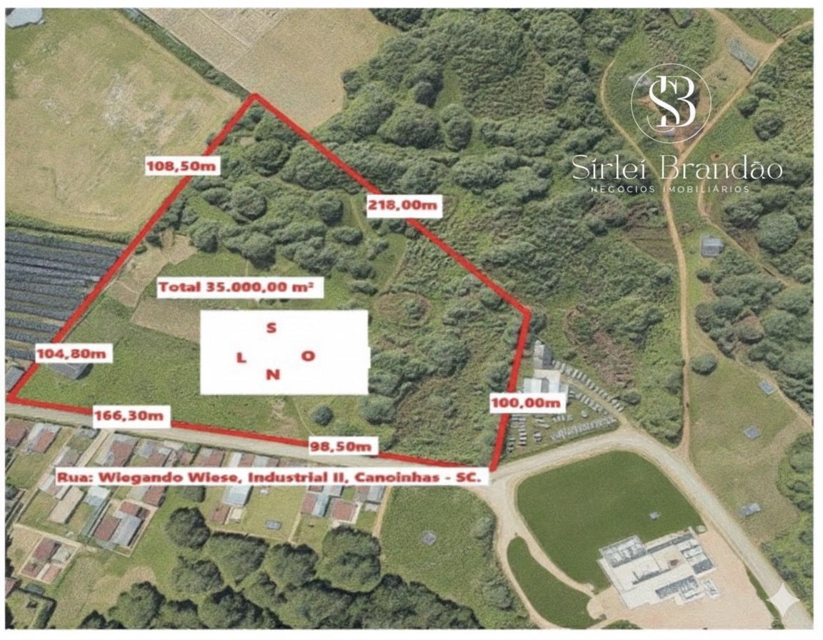 Imagem do terreno Urbano com 35.000 m2 no Bairro Industrial II - Canoinhas SC