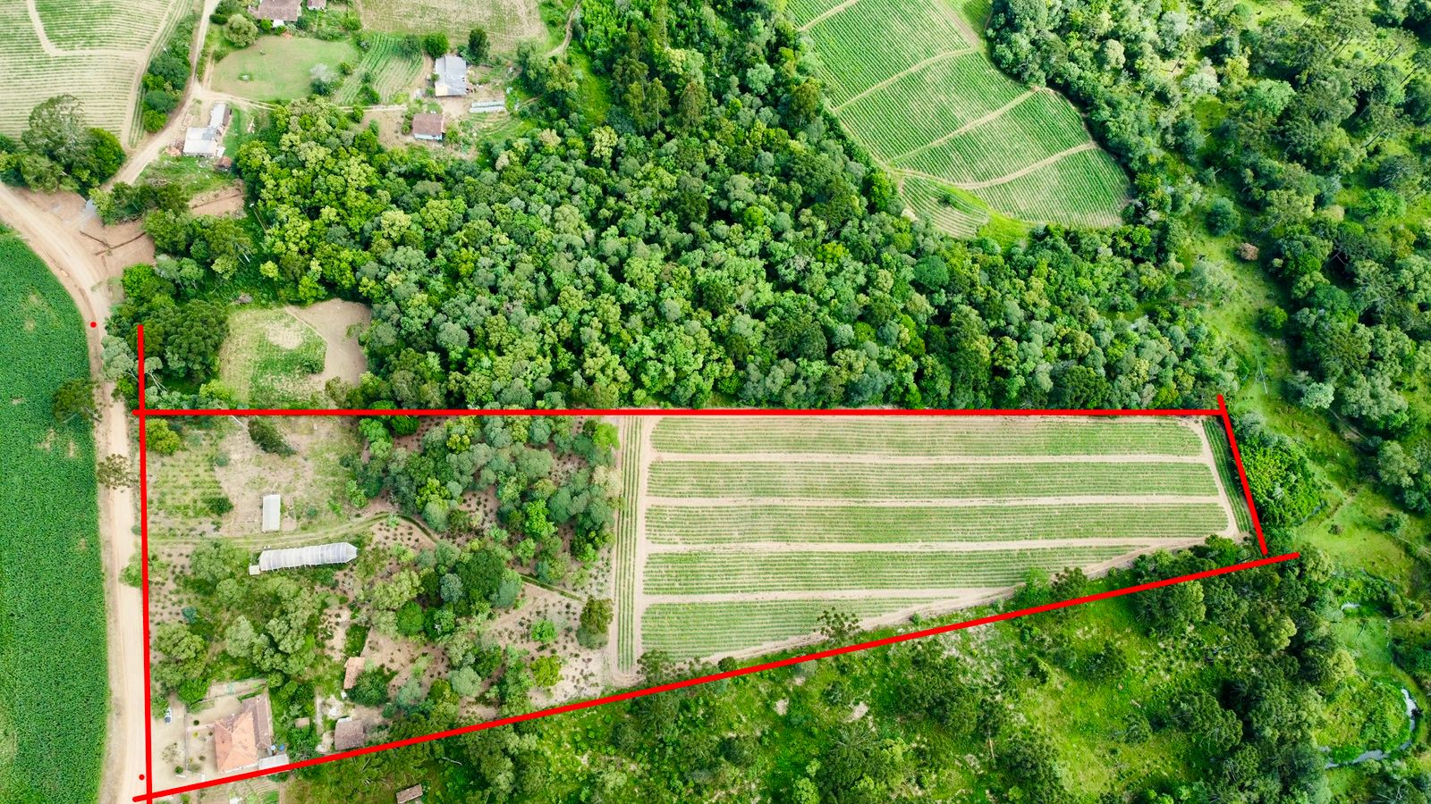 Imagem do A VENDA - Terreno Rural com 26.888,00 m2 em Erval Bonito - Canoinhas SC