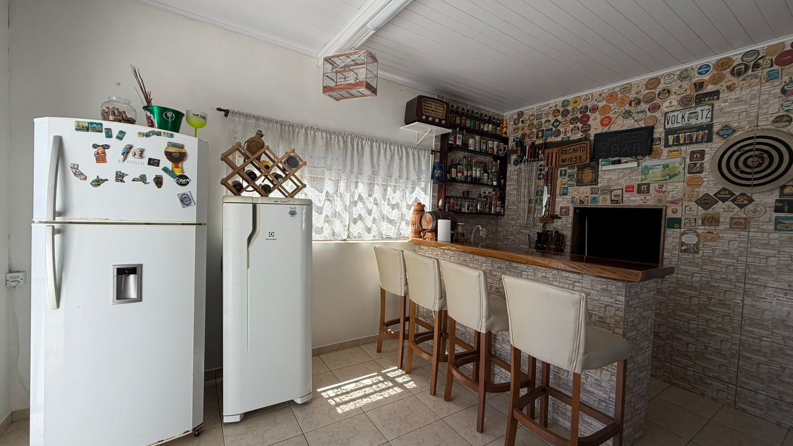 Imagem do A venda - Casa em Alvenaria com 150 m2 - Reformada Murada com Portão eletronico