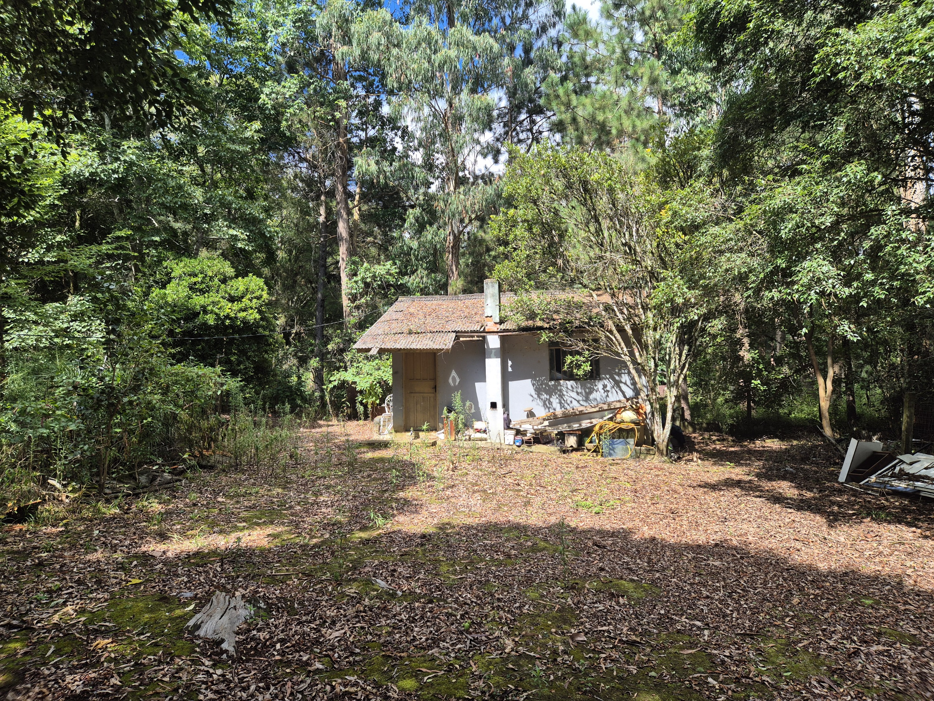 Imagem do Sitio com 4.000 m2 de área e casa em Alvenaria com piscina