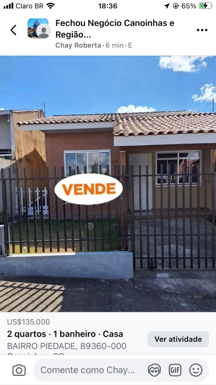 Imagem do Casa em Alvenaria com 50 m2 - Bairro Piedade