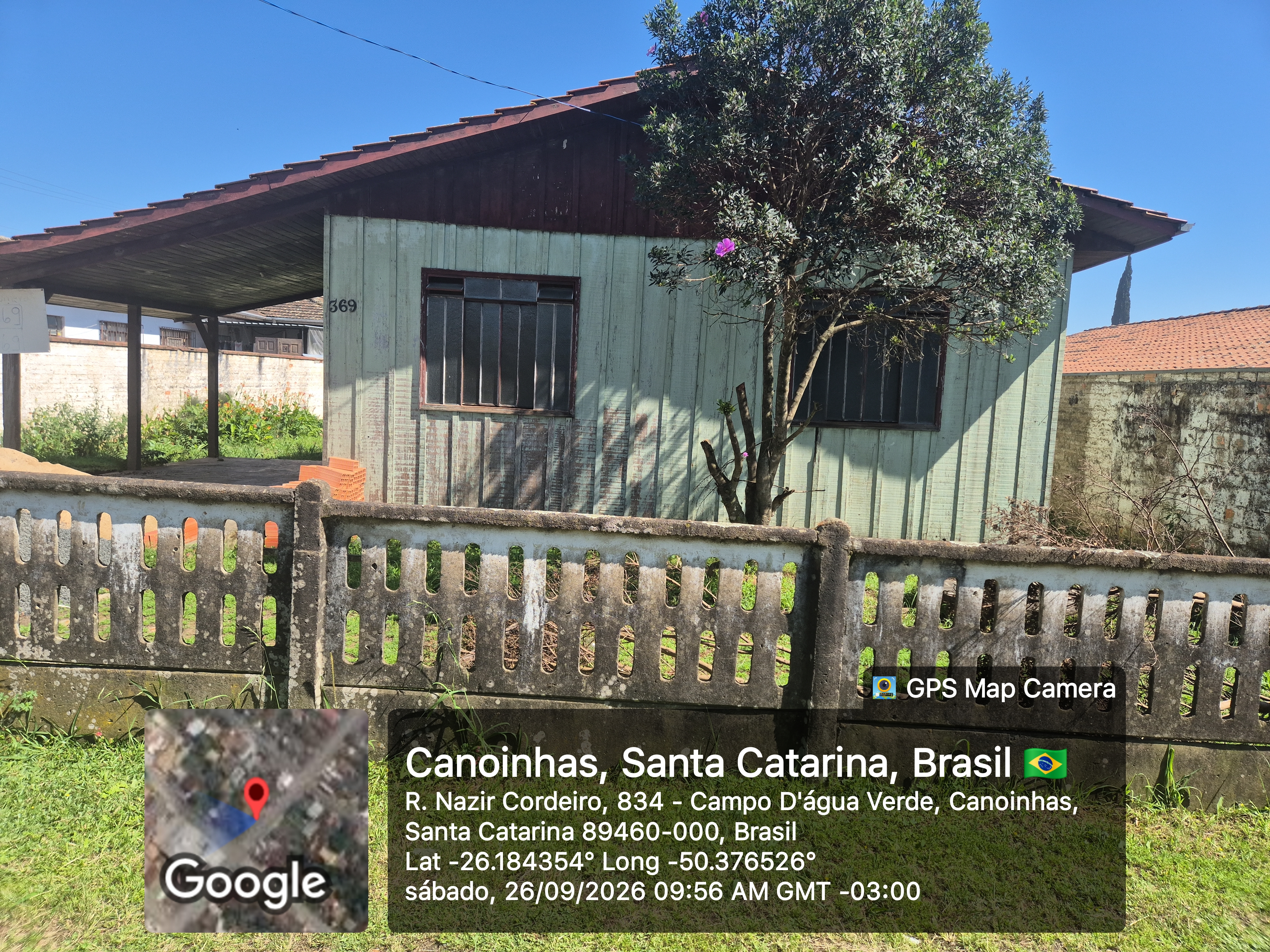 Imagem do A Venda Casa de madeira com 70 m2 - Rua Nazir Cordeiro - 818