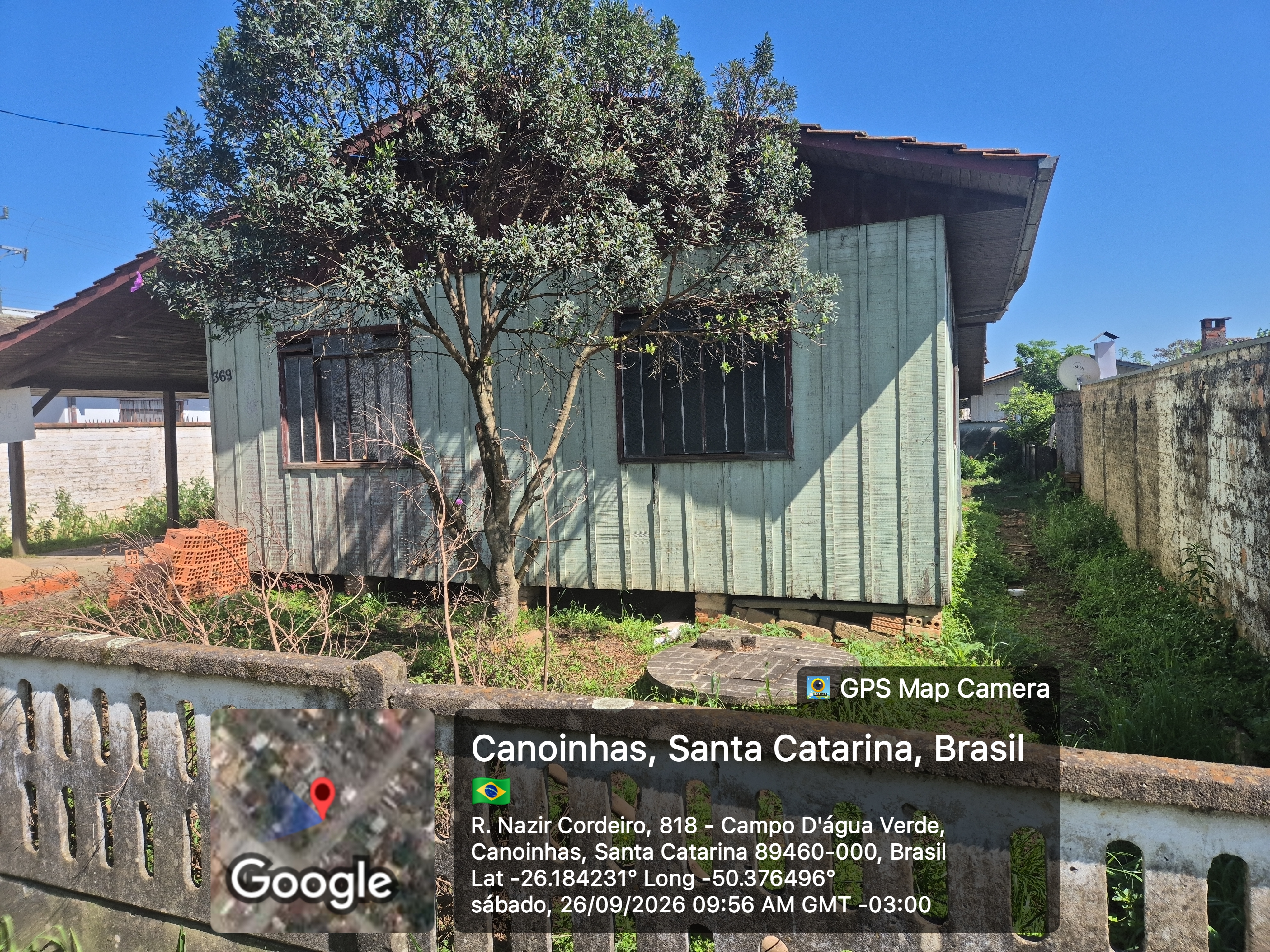 Imagem do A Venda Casa de madeira com 70 m2 - Rua Nazir Cordeiro - 818