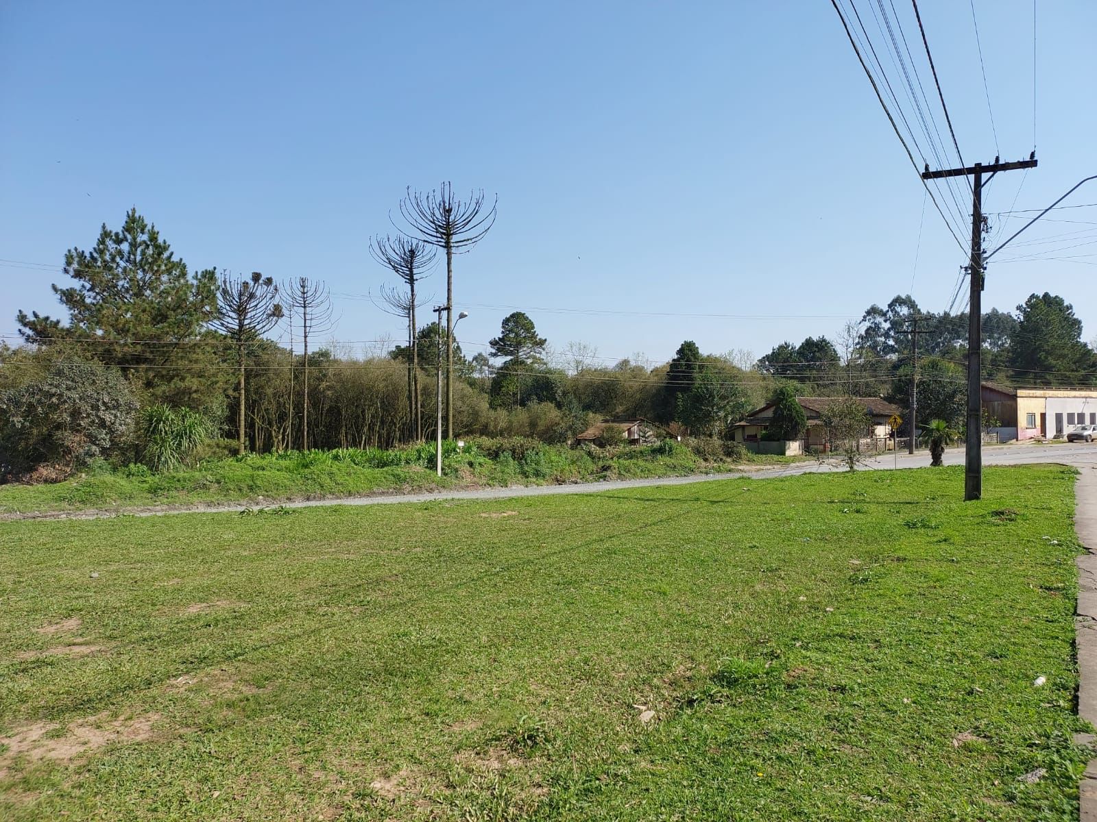 Imagem do Lotes no bairro Campo da água verde - Rua Sérgio Gapski - em Frente ao Campo Futebol da Prefeitura